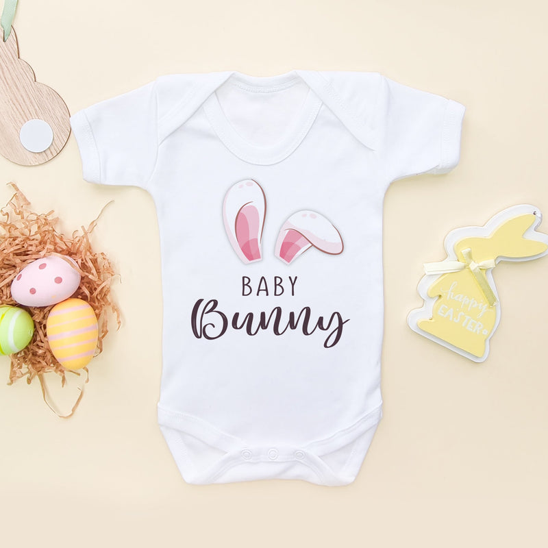 Baby Bunny Easter Baby Bodysuit - Little Lili Store (6608154591304)