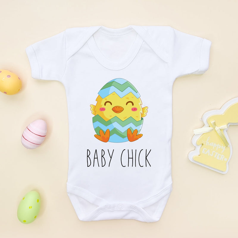 Baby Chick Cute Easter Baby Bodysuit - Little Lili Store (5879696883784)