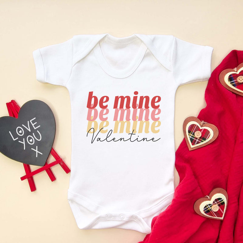 Be Mine Valentine Baby Bodysuit - Little Lili Store (6604805931080)