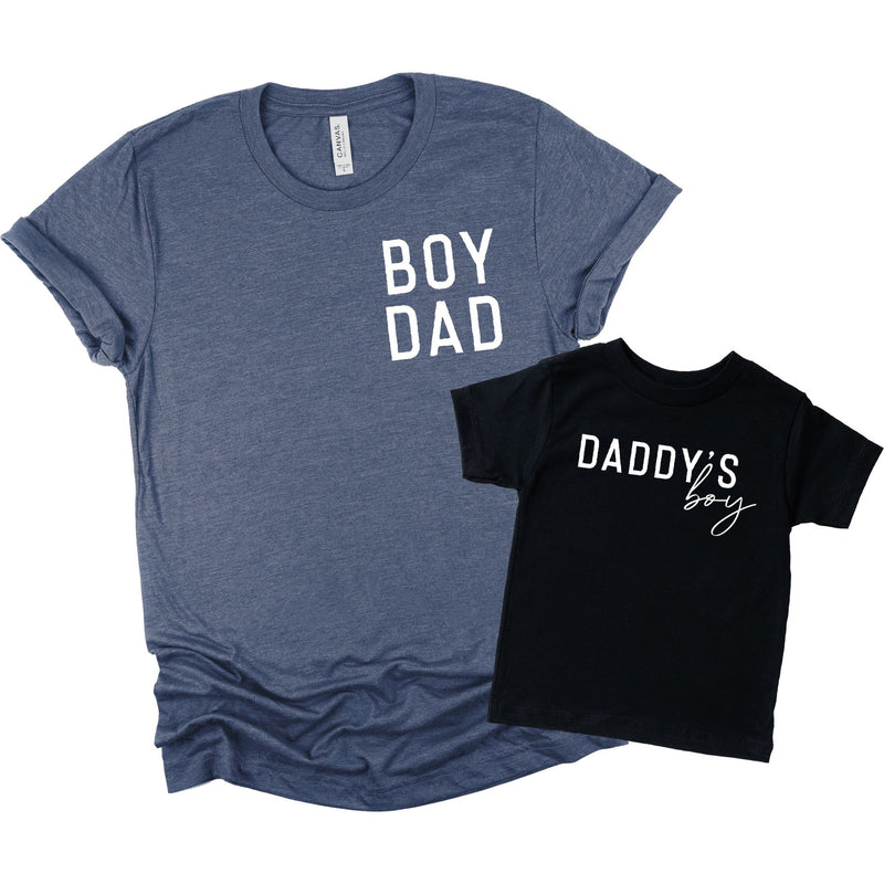 Boy Dad & Daddy's Boy Matching Set - Little Lili Store (6546940493896)