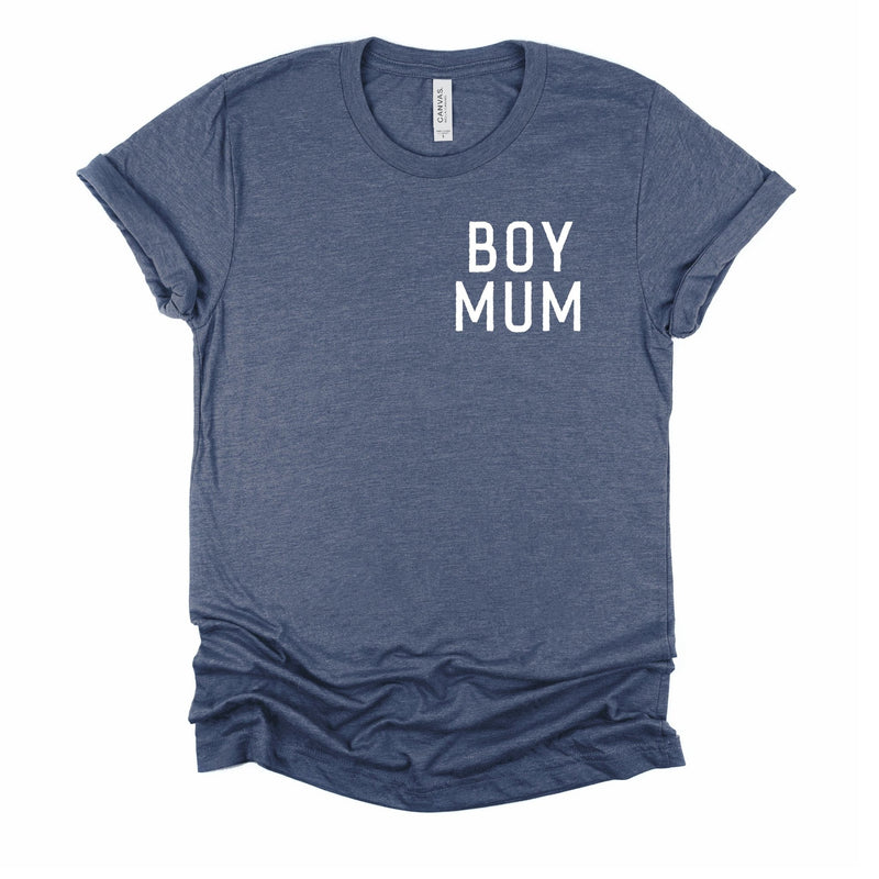 Boy Mum T Shirt - Little Lili Store (6547004653640)