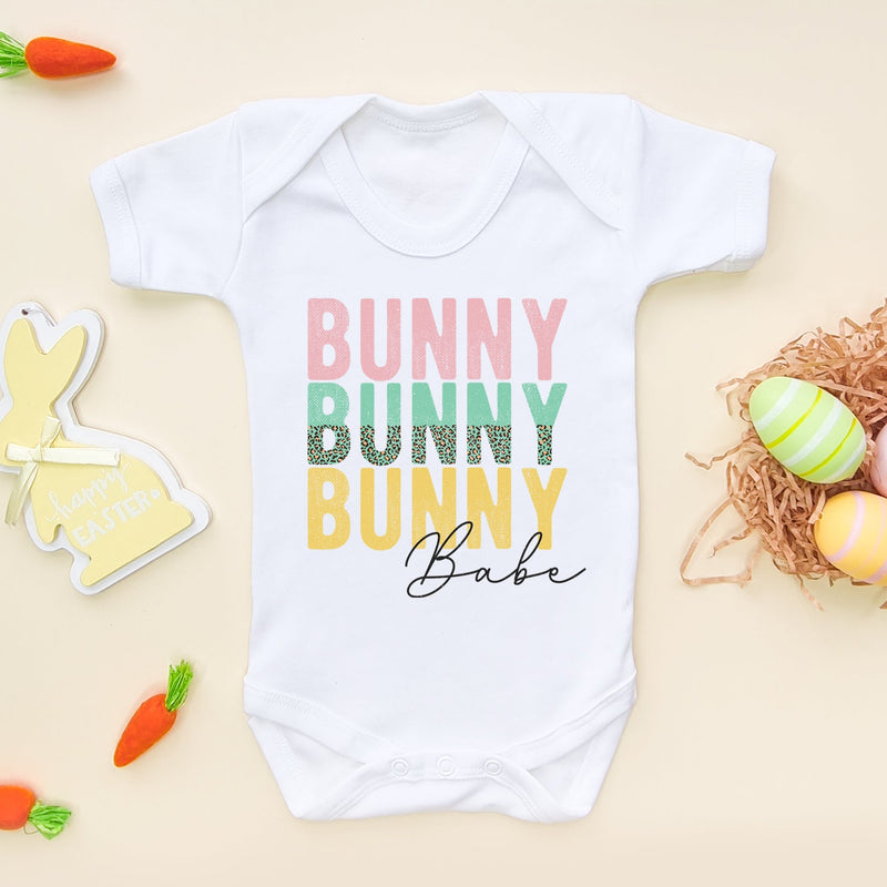 Bunny Babe Easter Baby Bodysuit - Little Lili Store (6608154755144)