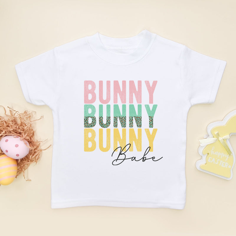 Bunny Babe Easter Toddler T Shirt - Little Lili Store (6608153903176)