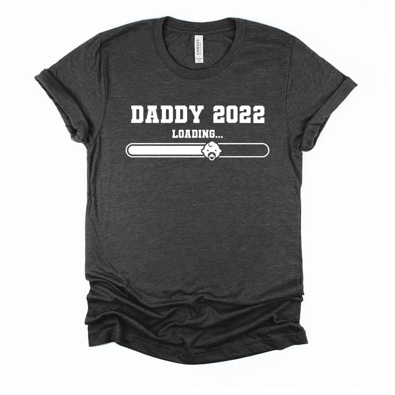 Daddy Loading Custom Year T Shirt - Little Lili Store (6614435856456)