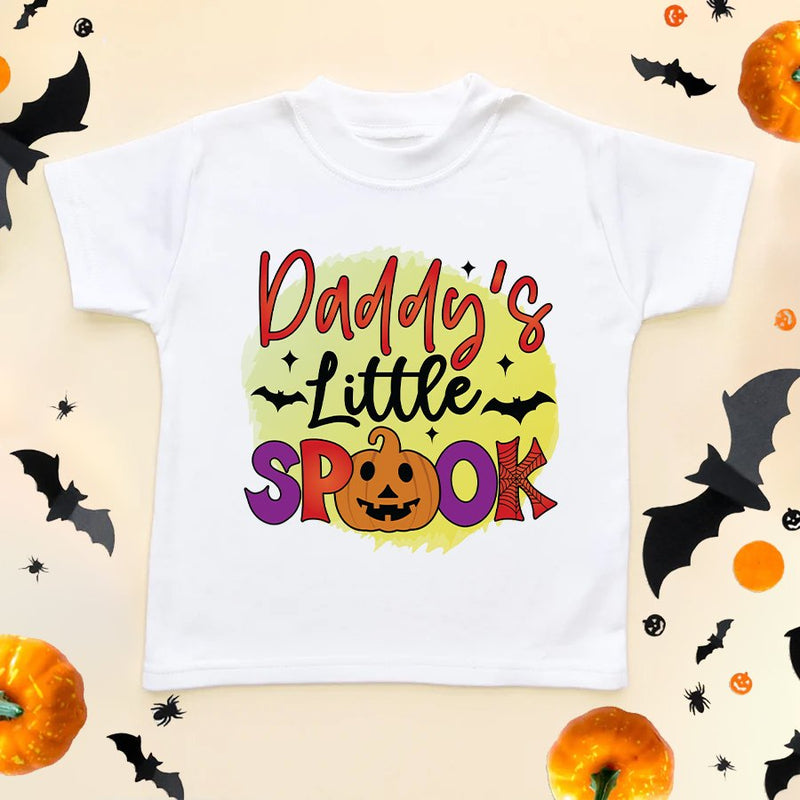 Daddy's Little Spook T Shirt - Little Lili Store (6578133434440)