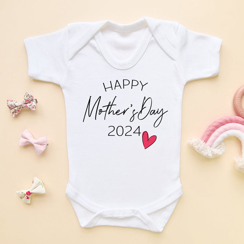 Happy Mother's Day 2024 Baby Bodysuit - Little Lili Store (6607268511816)