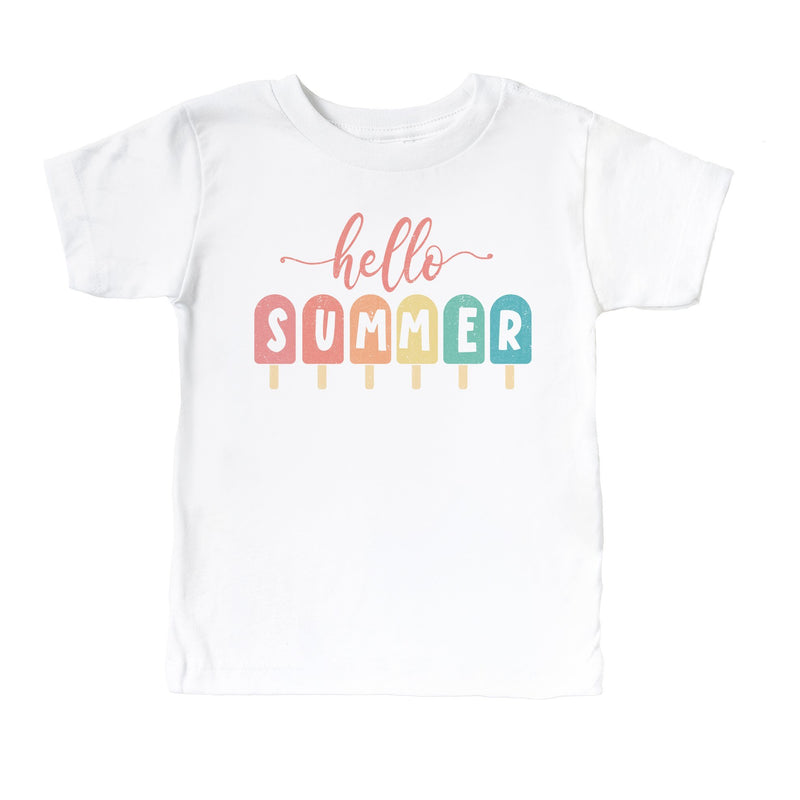 Hello Summer T Shirt - Little Lili Store (6566163873864)