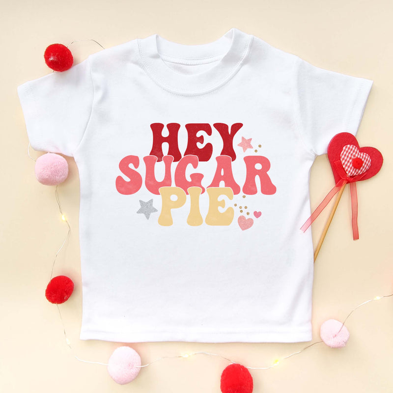 Hey Sugar Pie Valentine T Shirt - Little Lili Store (6604805570632)