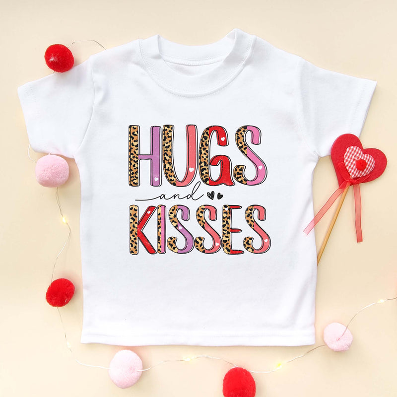Hugs And Kisses Valentine T Shirt - Little Lili Store (6604805800008)