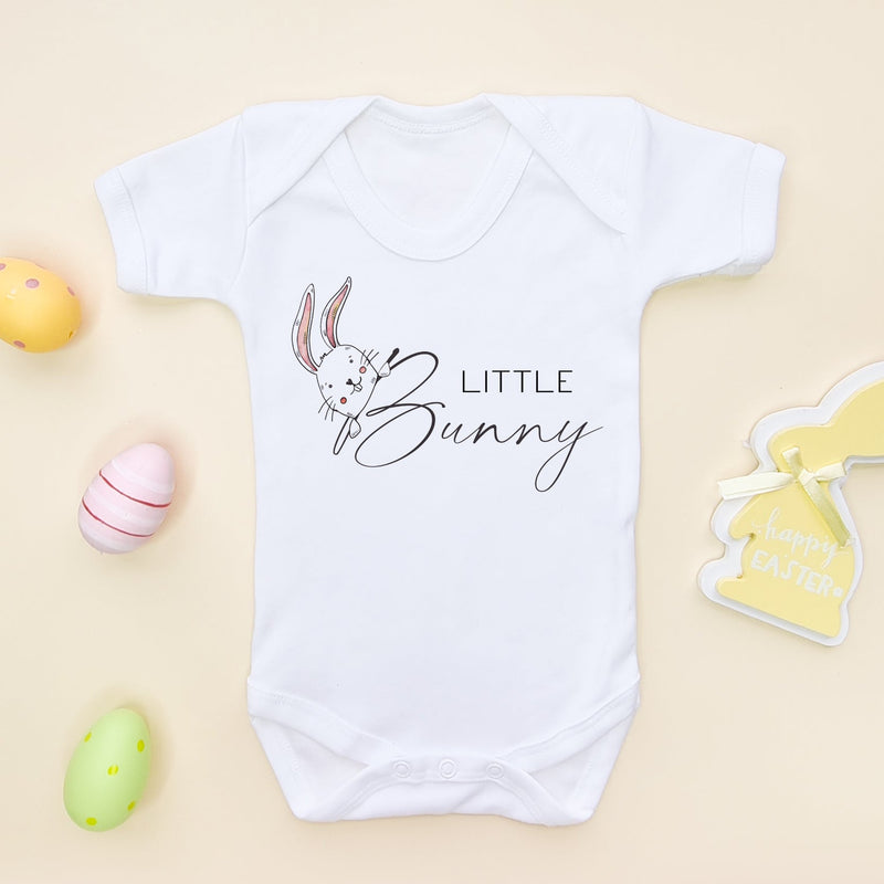 Little Bunny Easter Baby Bodysuit - Little Lili Store (5879697145928)
