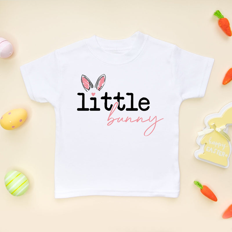 Little Bunny Easter Girl T Shirt - Little Lili Store (5879697702984)