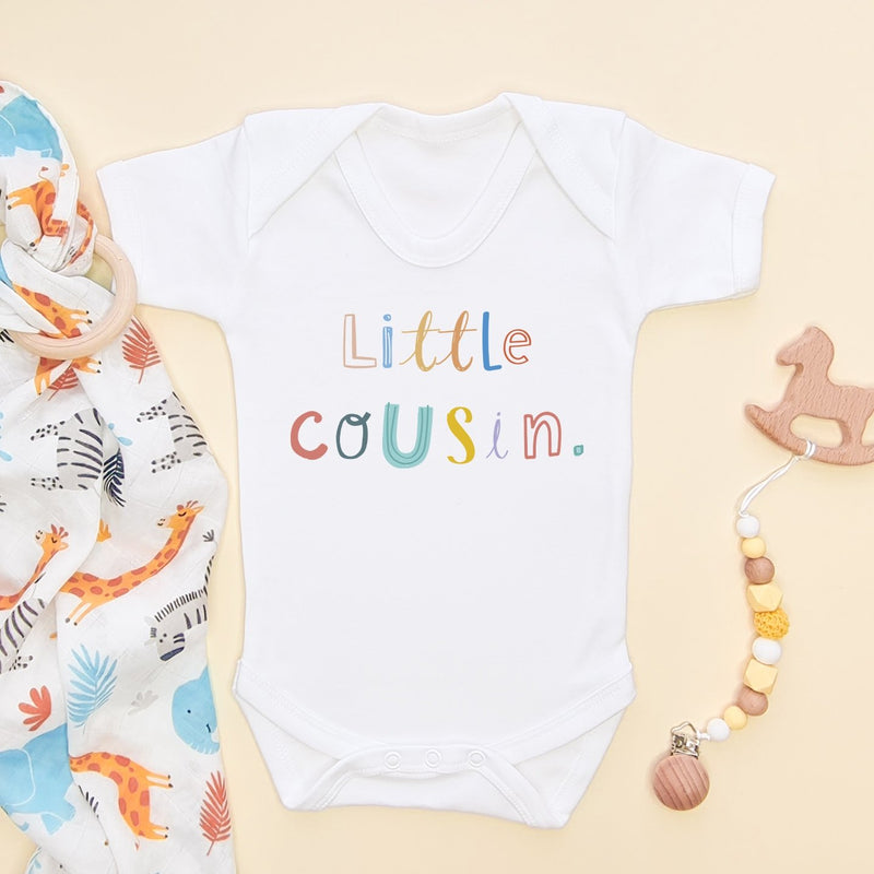 Little Cousin Colorful Letters Baby Bodysuit - Little Lili Store (8111384953112)