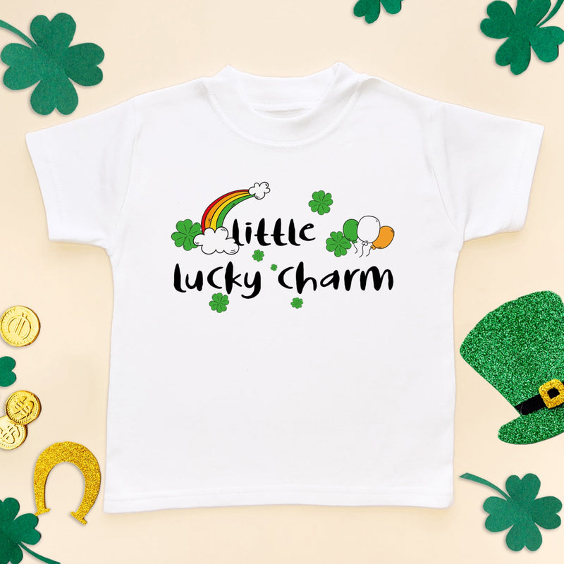 Little Lucky Charm St Patrick's Day Toddler T Shirt - Little Lili Store (6609576099912)