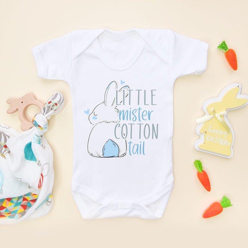 Little Mister Cotton Tail Baby Bodysuit - Little Lili Store (5879696785480)