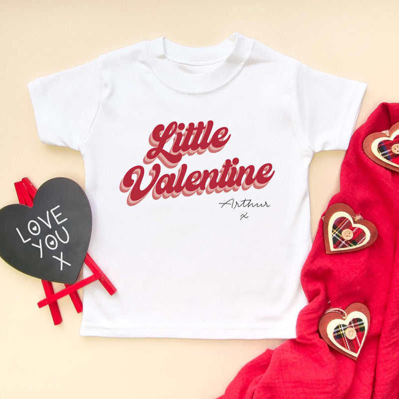 Little Valentine Personalised T Shirt - Little Lili Store (6605043105864)