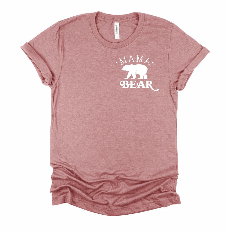 Mama Bear T Shirt - Little Lili Store (6547005276232)