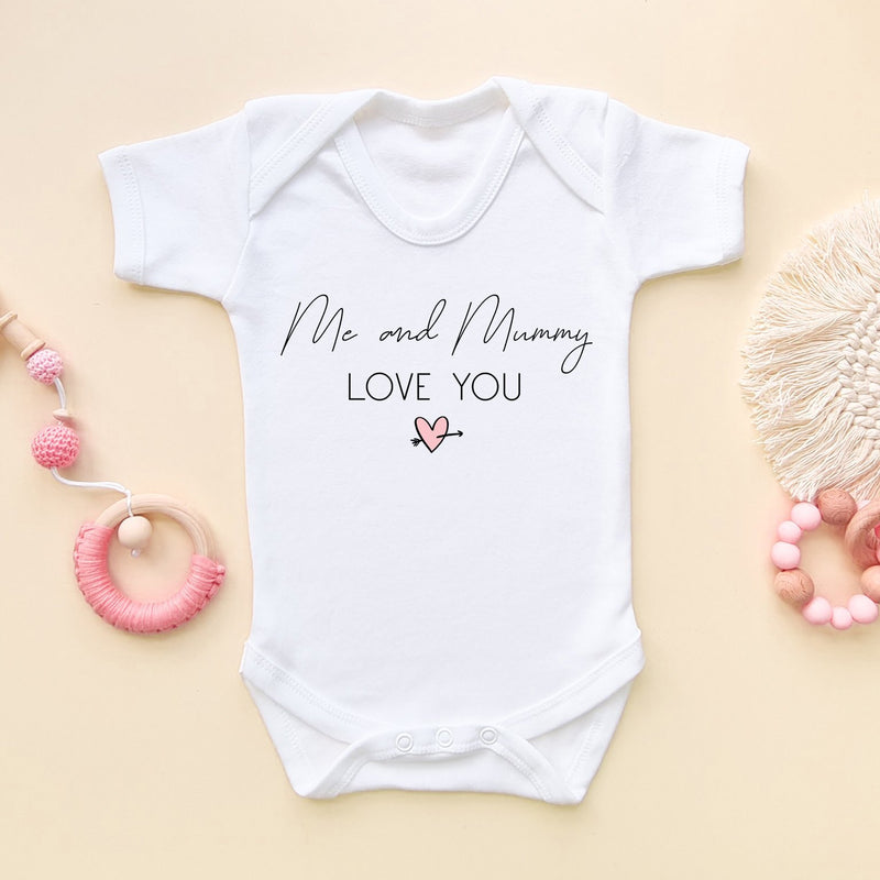 Me And Mummy Love You Baby Bodysuit - Little Lili Store (6547770245192)