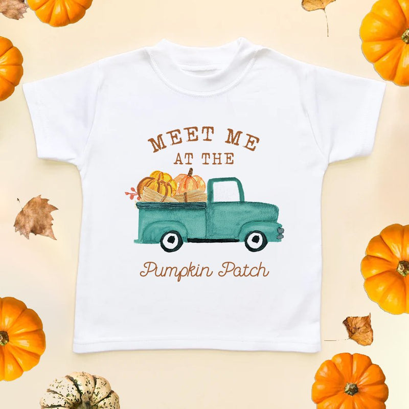 Meet Me At The Pumpkin Patch T Shirt - Little Lili Store (5861451006024)