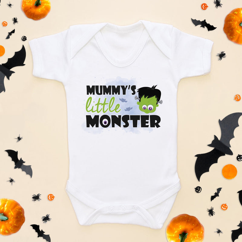 Mummy's Little Monster Funny Baby Bodysuit - Little Lili Store (6578128912456)