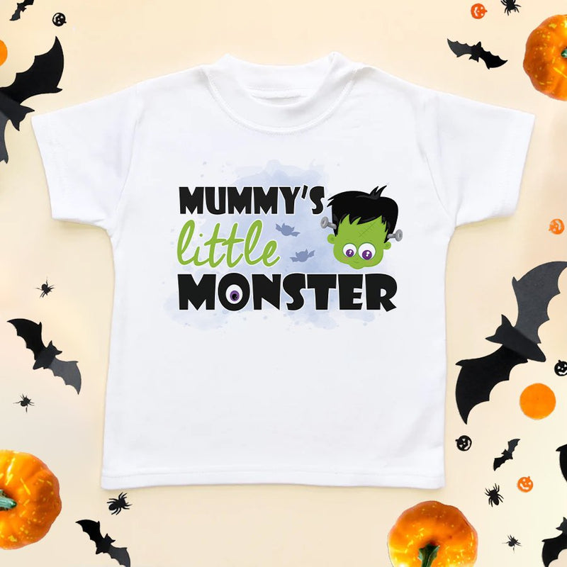Mummy's Little Monster T Shirt - Little Lili Store (6578133139528)