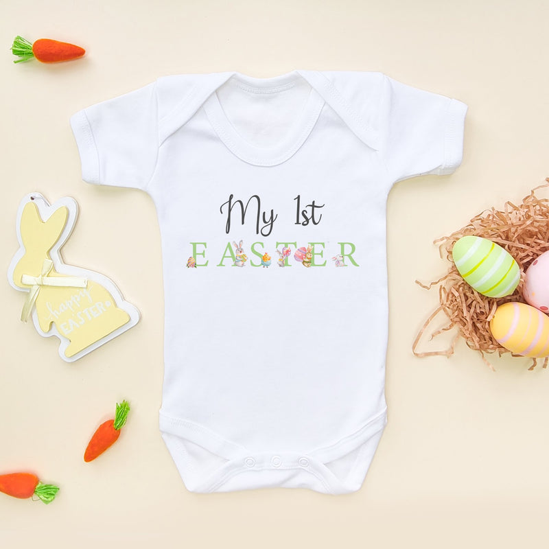 My 1st Easter Bunny Baby Bodysuit - Little Lili Store (8147664470296)