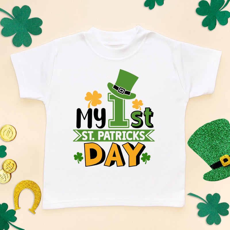 My 1st St Patrick's Day Toddler T Shirt - Little Lili Store (6609575510088)