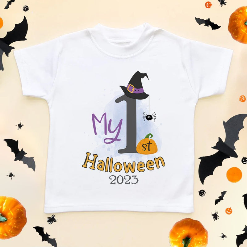 My First Halloween 2023 T Shirt - Little Lili Store (6578132811848)