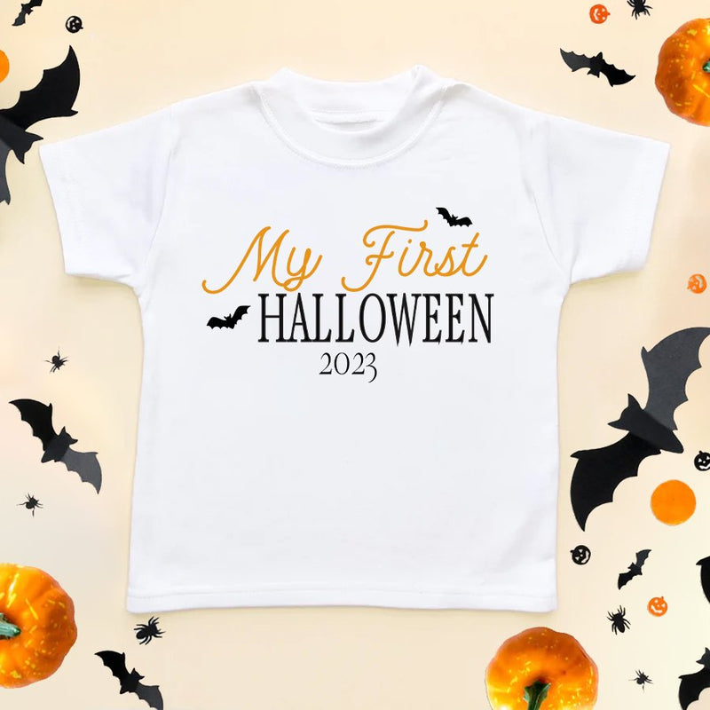 My First Halloween 2023 T Shirt - Little Lili Store (6578133106760)