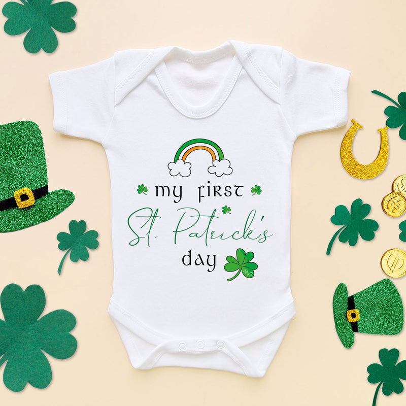 My First St Patrick's Day Baby Bodysuit - Little Lili Store (6609574690888)