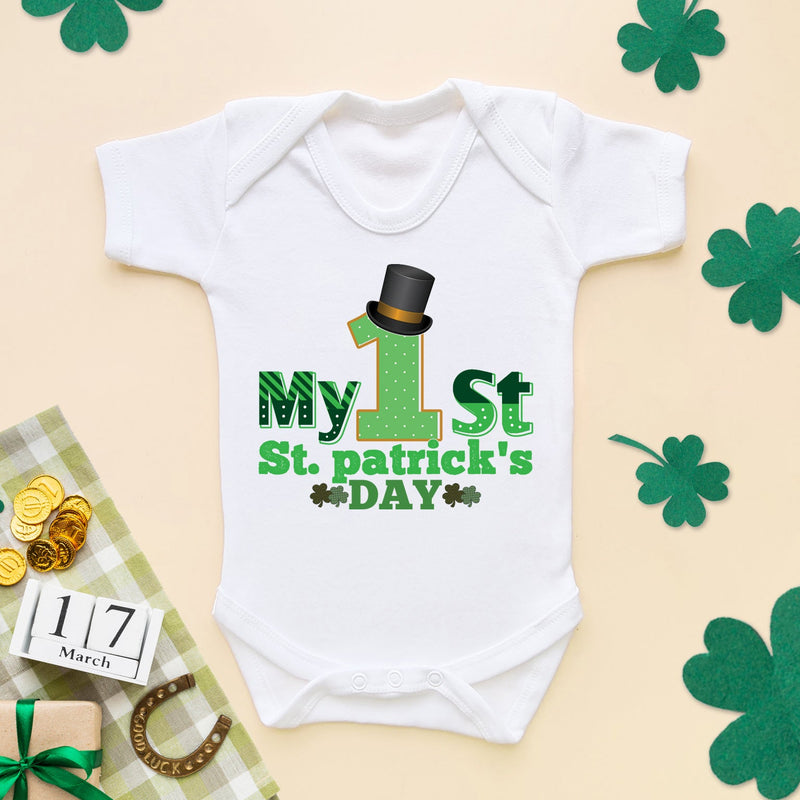 My First St Patrick's Day Baby Bodysuit - Little Lili Store (6609574461512)