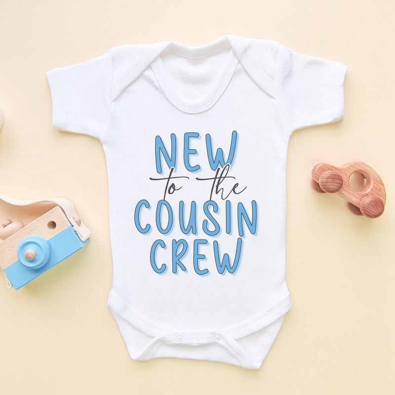 New To The Cousin Crew Boy Baby Bodysuit - Little Lili Store (6609759862856)