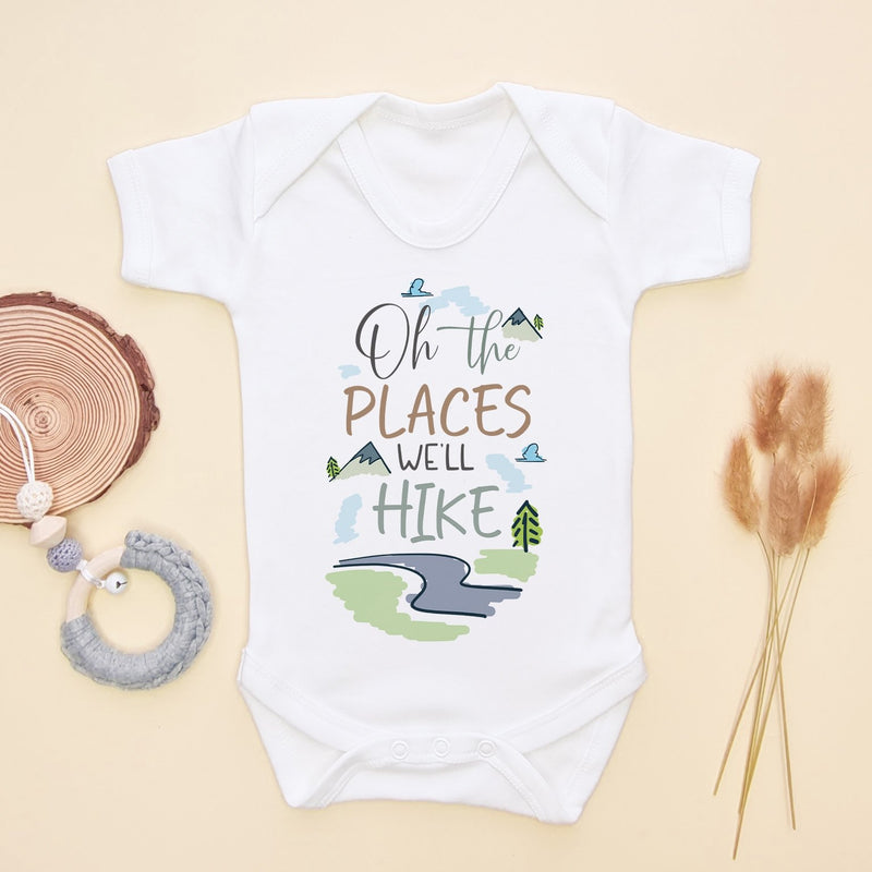 Oh The Places We'll Hike Baby Bodysuit - Little Lili Store (8290341519640)