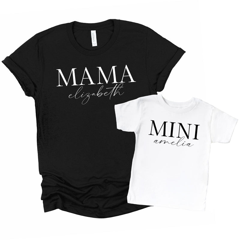 Personalised Mama & Mini Matching Set - Little Lili Store (6546959302728)