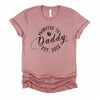 Promoted To Daddy Custom Year T Shirt - Little Lili Store (6614437167176)