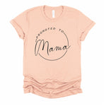 Promoted To Mama T Shirt - Little Lili Store (6547002392648)