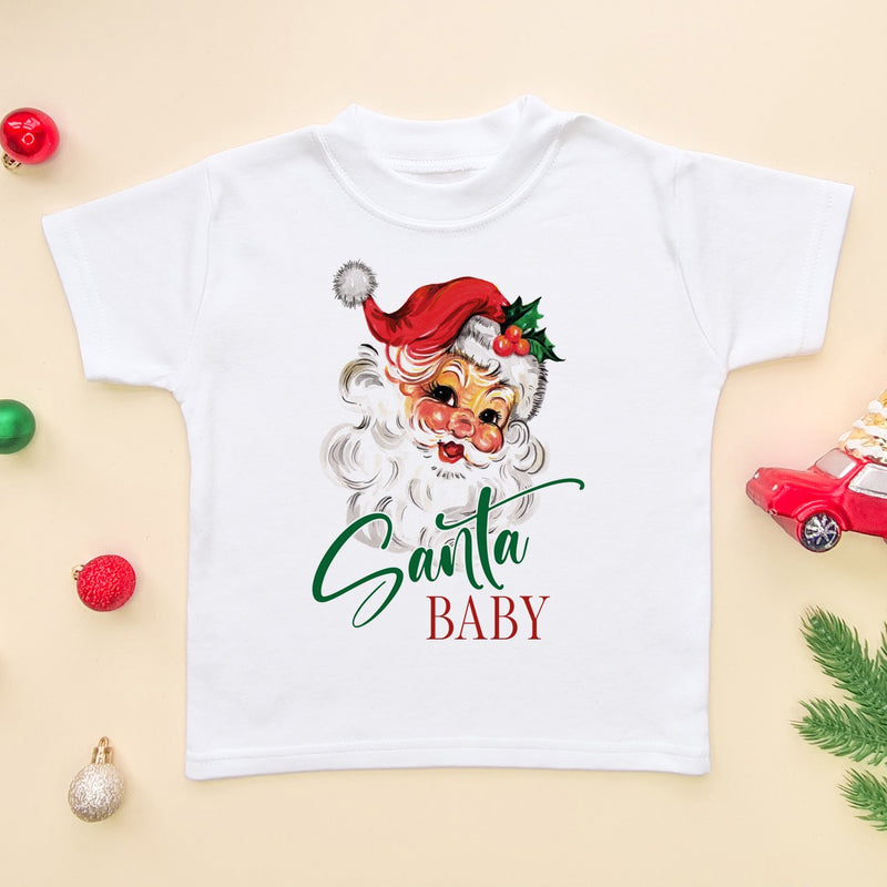 Santa Baby T Shirt - Little Lili Store (6581254357064)