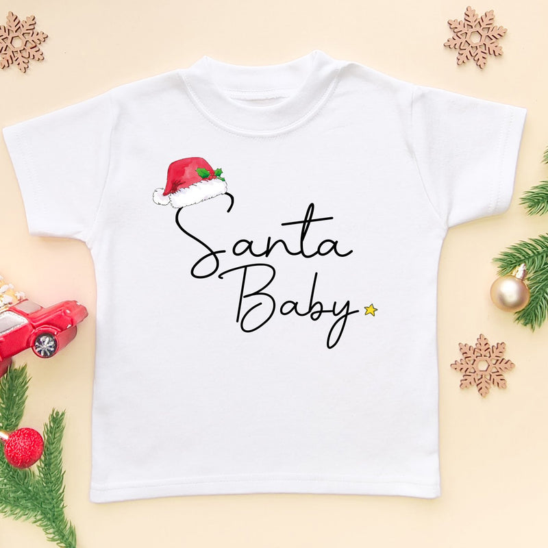 Santa Baby T Shirt - Little Lili Store (6583731355720)
