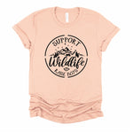Support Wildlife Raise Boys T Shirt - Little Lili Store (6614648651848)