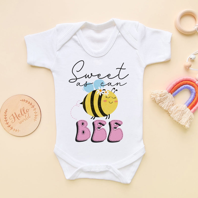 Sweet As Can Bee Baby Bodysuit - Little Lili Store (6609759961160)
