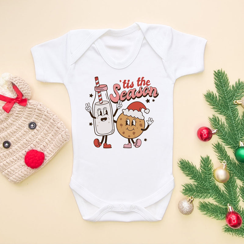 Sweet Retro Christmas Baby Bodysuit - Little Lili Store (6659131605064)