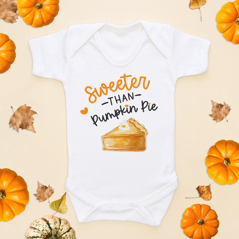 Sweeter Than Pumpkin Pie Baby Bodysuit - Little Lili Store (5861354471496)