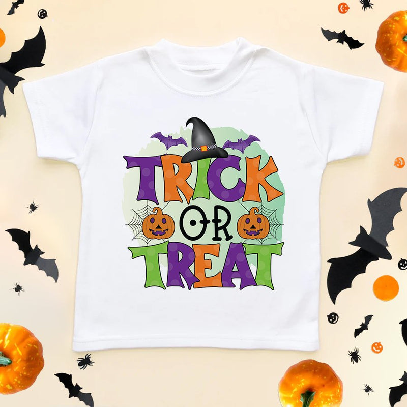 Trick Or Treat T Shirt - Little Lili Store (6578133401672)