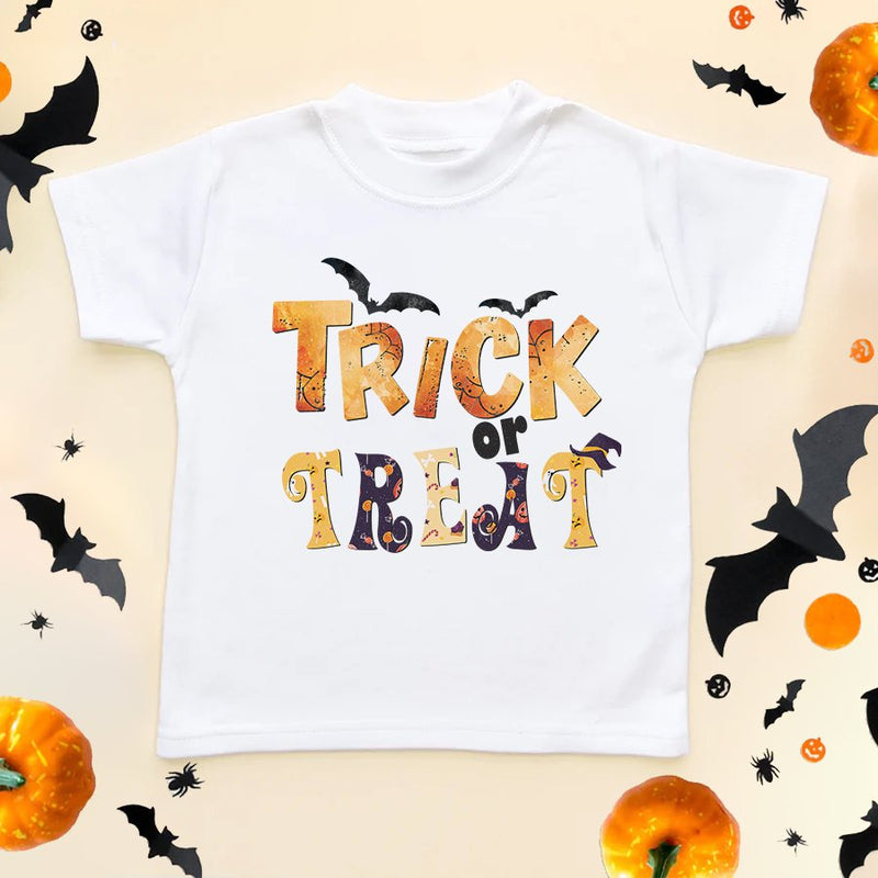 Trick Or Treat T Shirt - Little Lili Store (6578133860424)