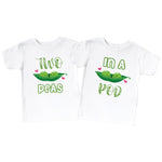 Two Peas In A Pod Twins T Shirts - Little Lili Store (5861447925832)